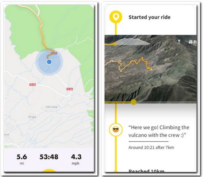 산행기록 어플 추천 걸음 횟수까지 측정하기